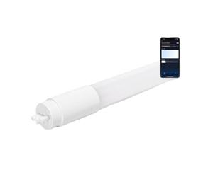 Glowster Tubo LED MESH 0.6M plástico 6500K, iluminación eficiente ideal para oficinas, talleres y ambientes que requieran luz blanca brillante.