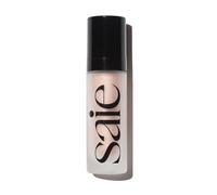Glowy Super Gel Light Highlighter y base para piel radiante, enriquecida con vitamina C y aceite de escualano hidratante, tamaño de viaje, regalo de vacaciones Roseglow (1 onza)