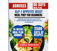 Glp-1 Appetite Reset Meal Prep For Beginners: Transform Your Eating Habits with an 80-Day Balanced Nutrition Program Featuring Over 2,500 Delicious Recipes
