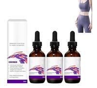 GLP-1 Líquido, gotas GLP-1 de 30 ml, gotas de suplemento GLP-1 para mujeres y hombres, fáciles de usar (3 piezas)