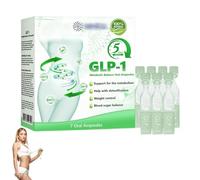 GLP-1 Metabolic Balance Oral Ampollas, Gotas GLP-1 Avanzadas, Solución Oral GLP-1, Suero Complejo de Péptidos GLP-1, Líquido Natural GLP-1 para Hombres y Mujeres (1)