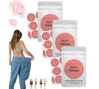 GLP-1 Patches, parches glp-1 adelgazar, Patches GLP-1 30 Count, Natural ingredients Patch, Gentle and Soothing for Women (3Packs)