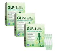 GLP-1 Solución de salud seis en uno líquido oral, líquido oral avanzado GLP-1, gotas de acción múltiple GLP1, gotas naturales avanzadas para el cuidado del cuerpo, Herbal GLP1 Six in One Or-al Li-Quid