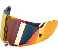 GLSDC Visera Casco Moto para HJC RPHA11 RPHA70 HJ-26, Lente de Casco de Protección contra el Viento para Motocicleta Protección Solar y Reducción,Normal-J Brown Red Plating