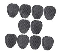 GLSTOY 10pares of Non- Shoe Pads Adhesive Sole Protectors for High Heels Anti-skid Footwear Stickers and Wear-resistant Flexible Cut for All Shoe Types