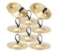 GLSTOY 10piezas Címbalos De Dedo Para Danza Del Vientre De Instrumentos De Percusión Pequeños Fáciles De Sostener Perfectos Para Bailarines y Fiestas
