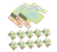 GLSTOY 12 Piezas Conector De Sofá Clips De Sofá Seccional Abrazaderas De Cocodrilo a Presión Broche De Unión Composable Acero Inoxidable