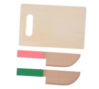 GLSTOY 1juego Juguete De Cocina De Madera para Cortador Simulado De Juguete Educativo para Roles Infantil