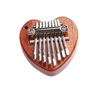 GLSTOY 1juego Kalimba Mini De Notas Para Principiantes Instrumento Musical Portátil Para Adultos Piano De Pulgar De Madera Natural Para Camping Escuela y Ocasiones Especiales