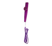 GLSTOY 1juego Kazoos De Metal Con Diafragma De Flauta Instrumento Musical Para Adultos Para Práctica y Diversión Musical Incluye Kazoo Con Cuerda y Membranas De Repuesto