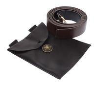 GLSTOY 1juego Riñonera Medieval Retro De Piel PU para Cosplay y Fiestas Accesorio Vintage De Oscuro para Eventos De Halloween y Vestuario De Renacimiento