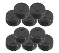 GLSTOY 20 Piezas de Tapones para Pedal de Efecto de Guitarra, Material Abs Negro Superficie Antideslizante y Fácil Instalación para Guitarristas
