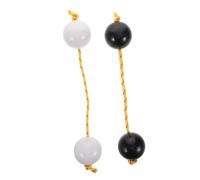 GLSTOY 2pares Bolas Musicales Vibradoras Instrumento Africano Martillo Rítmico Para Principiantes Colores Brillantes