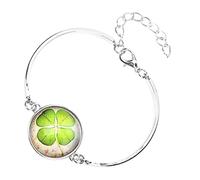 GLSTOY 2piezas Pulsera De Trébol Para Mujer Joyería Elegante Diseño Simple Para Ocasiones Diarias y Fiestas