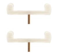 GLSTOY 2piezas Soporte De Pies Para Violín Almohadillas De Goma Diseño Simple Suministro Para Violinistas
