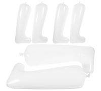 GLSTOY 3 Pares de Soportes Inflables Moldeadores para Botas de Mujer, PVC Resistente, Tamaño 32 CM, Ideales para Conservar Forma y Orden en Zapateros
