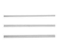 GLSTOY 3 Piezas de Rodillos de Textura de Hilo para Arcilla Polimérica, Herramienta de Cerámica Metálica Roscada para DIY Artesanía, Accesorios para Modelado de Arcilla y Cerámica