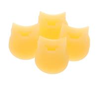 GLSTOY 4piezas Almohadillas Para Pulgar De Clarinete De Soporte y Cómodo Accesorio Para Estudiantes y Aficionados Al Clarinete Limón