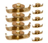 GLSTOY 5pares Ajustador De Afinación De Afinador De Violín y Erhu Portátil Diseño Simple Como Para Músicos