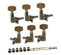 GLSTOY 6 Piezas Perillas de Guitarra Vintage Lr Afinador de Guitarra Clásica Clavijas para Acoustic Guitar