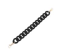 GLSTOY Cadena para Bolso de Hombro Negra Correa Desmontable para Bolso DIY Cadena Durable para Decorar y Carteras sin Asas Accesorio Ligero para Manualidades