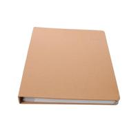 GLSTOY Carpeta de Partituras de Música para Coro y Piano 9 Anillas, Papel Kraft Resistente, Numeración de Páginas, Organizador Versátil para Guitarra y Presentaciones en Escenario