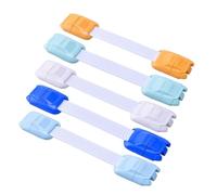 GLSTOY Cerradura de Seguridad Forma de Coche, 5 Piezas, Multifunción para Armarios y Frigoríficos, Protección contra Pellizcos para Bebés Color Aleatorio