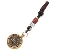 GLSTOY Colgante Vintage De Moneda De Suerte Charm del Zodiaco Conejo Adorno Retro para Coche y Decoración De Hogar