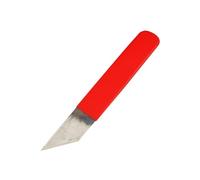 GLSTOY Cortador de Cuero Simple de Acero para Zapatos, Espátula Biselada Compacta y Ligera para Artesanía en Cuero, Herramienta Profesional para Recorte y Pelado de Piel, Uso Manual