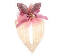 GLSTOY Diadema Orejas De Conejo Para Bebés Accesorio De Pelo Decorativo Para Pascua Diadema De Tela Diseño Divertido Para Fiestas y Fotografía Infantil