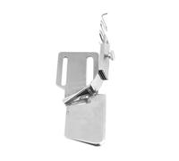 GLSTOY Dobladora de Bies para Máquina de Coser de Acero Inoxidable, Accesorio para Encuadernadora Plana Función de Doblar Bordes de Tela para Bricolaje