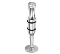 GLSTOY Ejercitador de Boca para Trompeta y Saxofón, Herramienta de Entrenamiento de Fuerza Bucal para Principiantes, Boquilla de Metal Plateado Compacta y Portátil, Accesorio