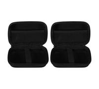 GLSTOY Estuche para Pedalera de Efectos Guitarra Eléctrico 2 Unidades, Resistente a Golpes, Acolchado, Tamaño Mini Portátil para Transporte y Almacenamiento Seguro en