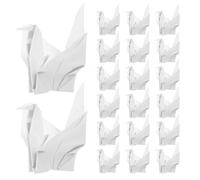 GLSTOY Grullas de Origami plegadas 50 Unidades Ligeras y portátiles para decoración de Eventos y Fondos fotográficos