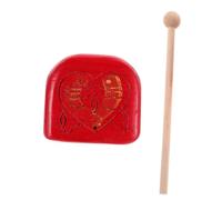 GLSTOY Instrumento De Madera Para Pez Kit De De Bloque De Templo Instrumento Musical De Percusión Para Expresion Musical Adecuado Para Diversos Entornos