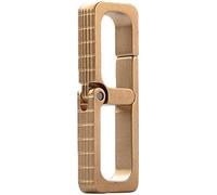 GLSTOY Llavero de Liberación Rápida de Latón Resistente, Mini Portátil para Cinturón de Hombre, Gancho Sencillo para Llaves de Coche, Accesorio Compacto para Uso Diario