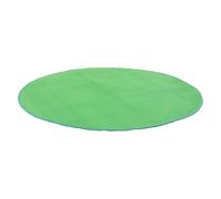 GLSTOY Mahjong Mat Reducing Noise Anti-Slip Round Table Cover Thickened Crystal Velvet Portable Protector For Poker Dominoes and Board Games