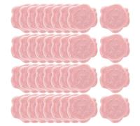 GLSTOY Pegatinas de Sello de Laca al Fuego Autoadhesivas Diseño Corazón, 50 Unidades, Adhesivo Duradero para Sobres, Invitaciones y Manualidades, Decoración para Boda y Fiesta