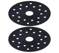 GLSTOY Placa Adaptadora de Inducción para Cocina 2 Piezas Acero Inoxidable y Cerámica Aleta de Conducción de Calor Rápida y Resistente para Uso Doméstico