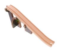 GLSTOY Puente De Madera para Vías De Tren Accesorio De Escena De Juguete para Trenes De Madera Estimula La Creatividad y Habilidades De Resolución De Problemas