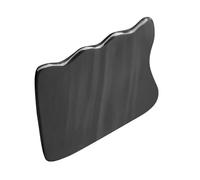 GLSTOY Tablero de Raspado Natural de Cuerno para Gua Sha Herramienta de Masaje Facial y Corporal Suave y Multifuncional Forma Ondulada Fácil de Agarrar para Relajación y Cuidado Piel