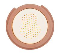 GLSTOY Tapa de Boca de Guitarra Acústica con Esponja Interna para Humidificar Color Marrón para Proteger Tu Instrumento mientras Tocas