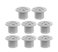 GLSTOY Tapones de Tornillos para Toboganes Infantiles 8 Piezas, Plástico Resistente Gris, Diámetro Interior 1,5 Cm, Fijación Segura para Juegos al Aire Libre y Áreas Recreativas