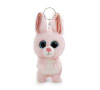 GLUBSCHIS 63021 - Llavero Conejo Monni Wonni de 9 cm, Rosa, Fiel acompañante de Peluche para Mochila o Bolso, Llavero para Grandes y pequeños
