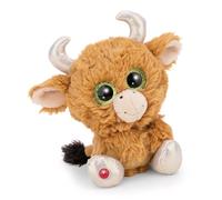 GLUBSCHIS 63027 - Peluche Vaca de Las Tierras Altas Shug, 15 cm, marrón, Animal de Peluche Suave para abrazar y Jugar, para niños y Adultos, Idea de Regalo
