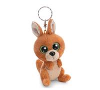 GLUBSCHIS 63042 - Llavero Canguro Kanni-Manni de 9 cm, marrón, Fiel compañero de Peluche para Bolso, Llavero para pequeños y Mayores