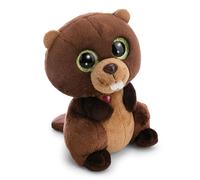 GLUBSCHIS 63045 - Peluche Castor Bobston 15 cm, marrón, Animal de Peluche Suave para abrazar y Jugar, para niños y Adultos, Idea de Regalo