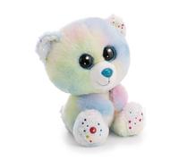 GLUBSCHIS 63059 - Peluche Oso arcoíris Snoomi, Animal Suave de 25 cm, Multicolor, tierno para abrazar y Jugar, para niños y Adultos, para Regalar