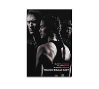 GLUC Póster clásico de película y televisión de Million Dollar BabyPoster Álbum Póster Decoración de pared para habitación de adolescentes 20 x 30 pulgadas (50 x 75 cm) sin marco