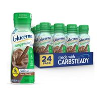 Glucerna Hunger Smart, Diabetes Nutritional Shake, to Help Manage Blood Sugar, Rich Chocolate, 10 Fl Oz, 24 Count